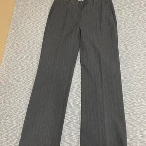 John Paul Richard grey dress pants women Size 12 wide leg. SKU945 #formalwear